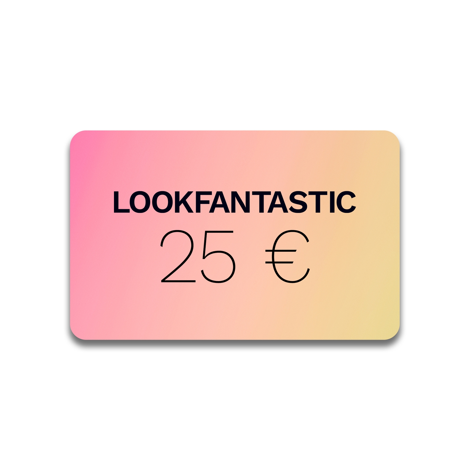 LOOKFANTASTIC 25 € Gutschein