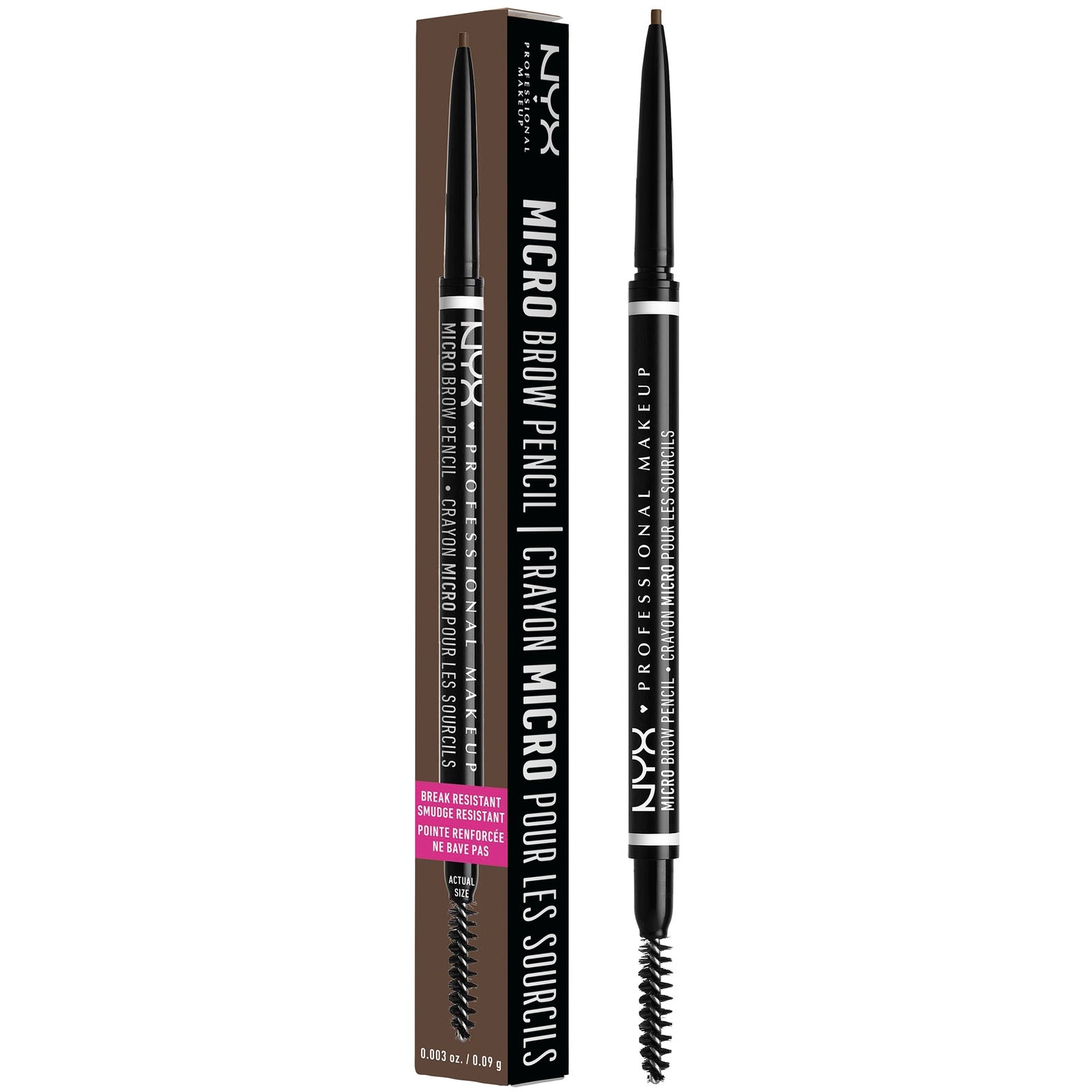NYX Professional Makeup Micro-Brauenstift (Verschiedene Farbtöne) - Ash Brown