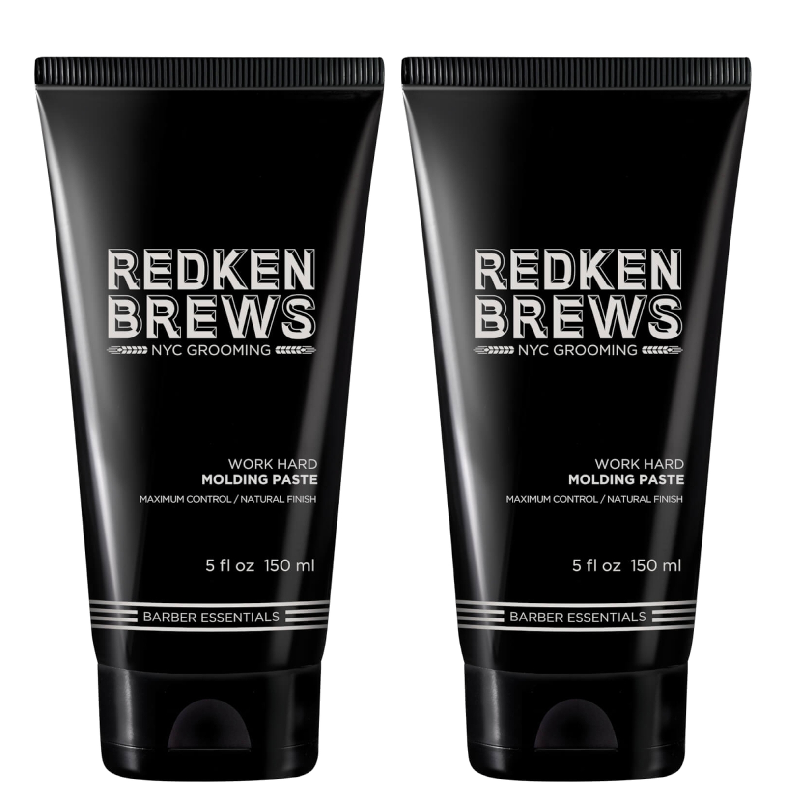Redken Brews Men's Work Hard Molding Paste Duo