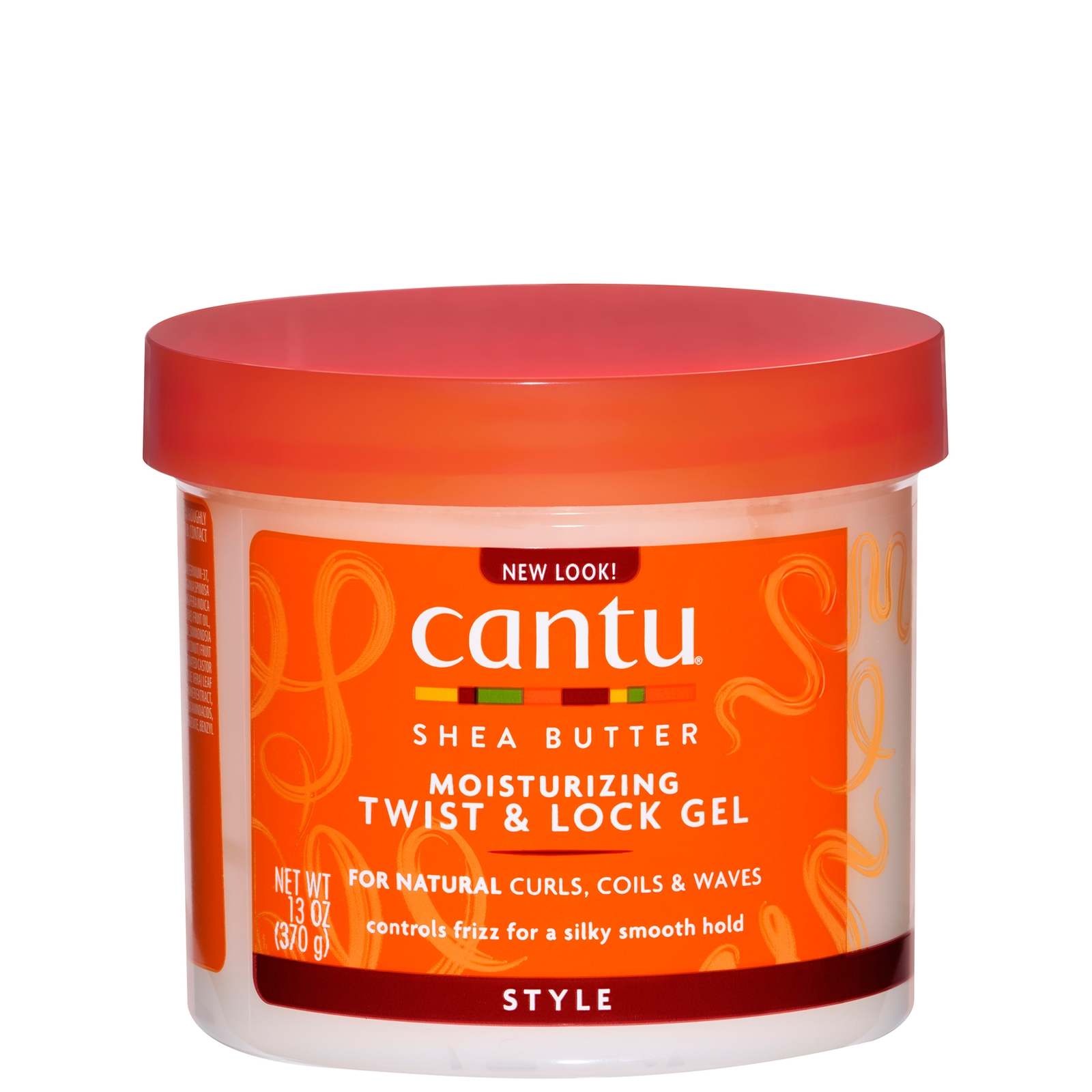 Cantu Sheabutter für Naturhaar Feuchtigkeitsspendendes Dreh- und Locken-Gel 370 g