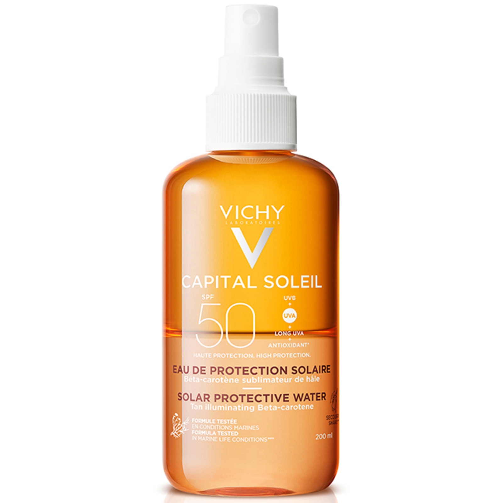 VICHY Capital Soleil Solar Protective Water Bräunungsverstärker LSF 50 200 ml