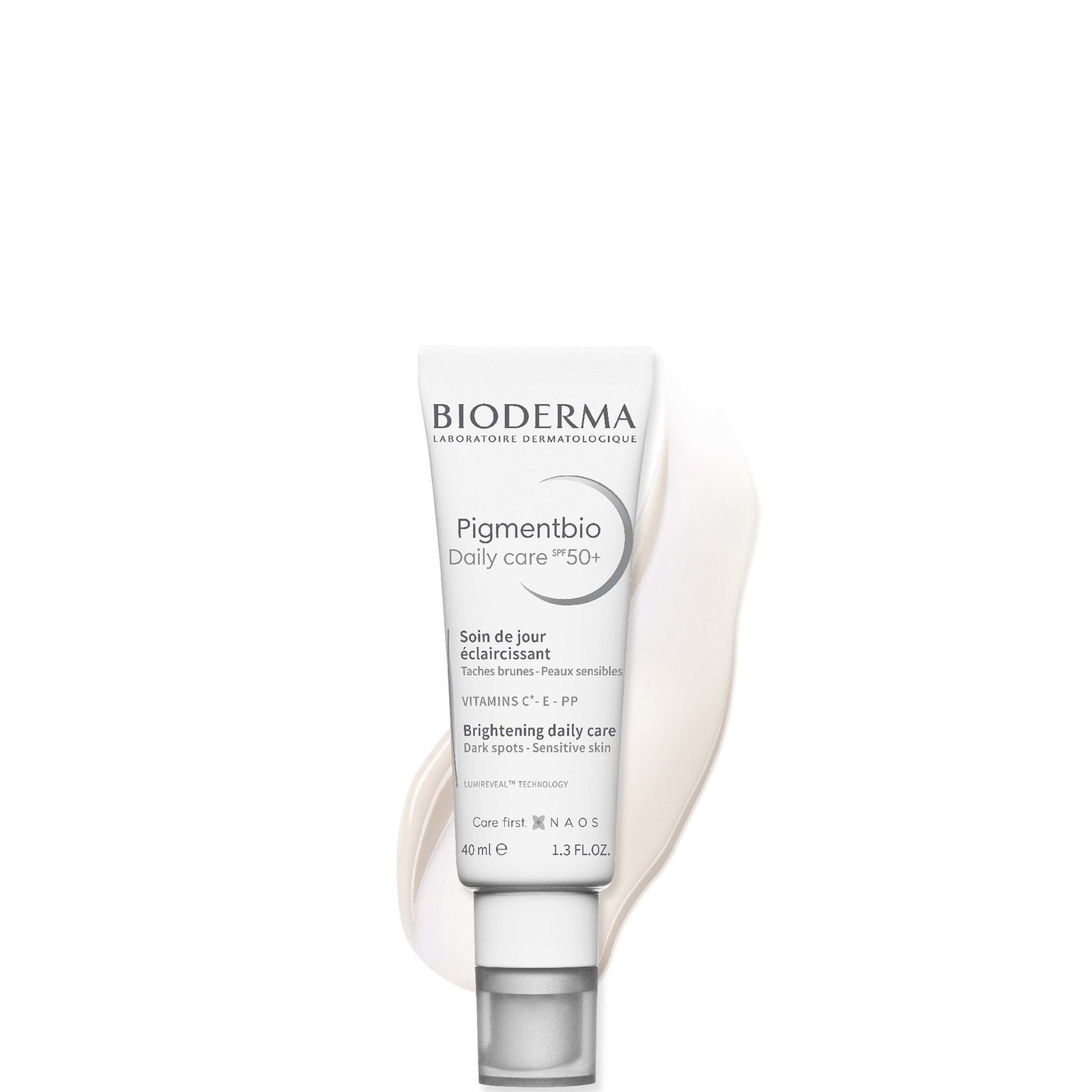 Bioderma Pigmentbio Aufhellende Gesichtscreme Gegen Dunkle Flecken LSF 50+ 40 ml