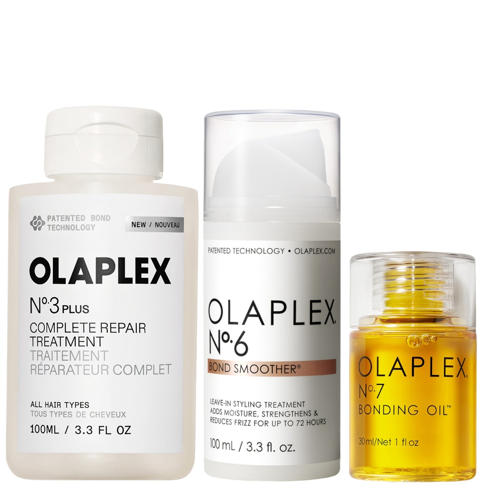 Olaplex No.3, No.6 und No.7 Bundle