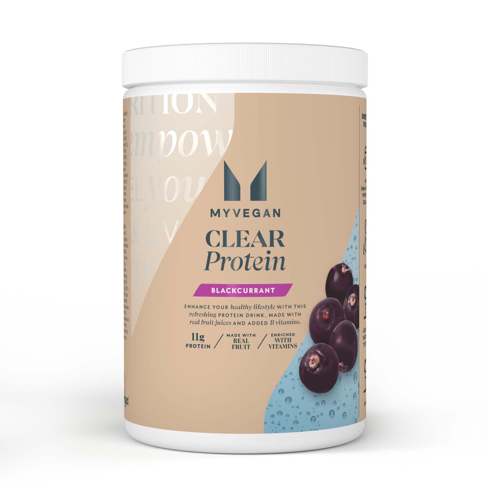 Clear Vegan Protein - 640g - Schwarze Johannisbeere