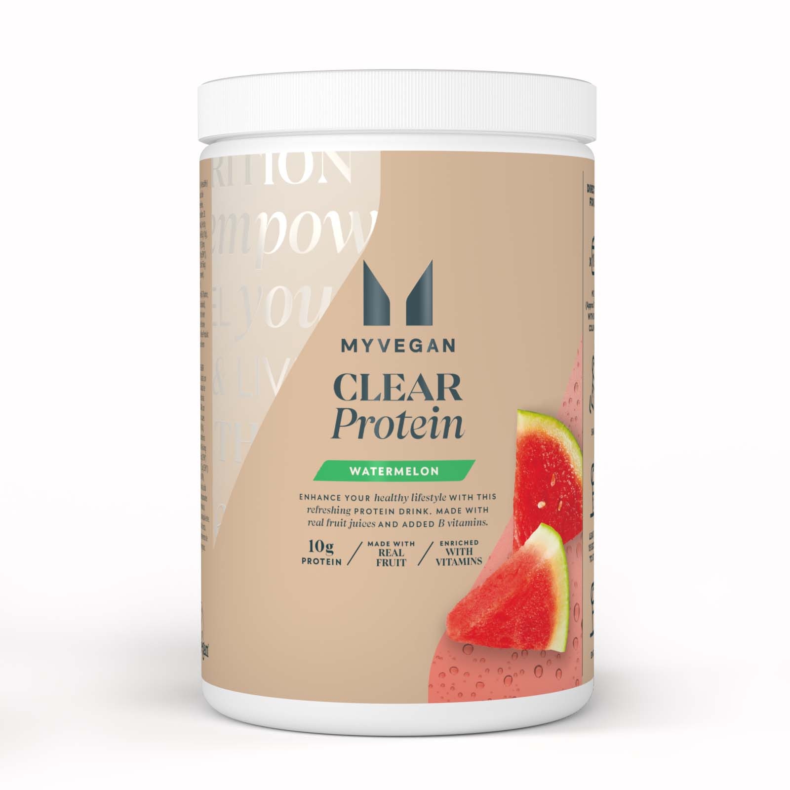 Clear Vegan Protein - 640g - Wassermelone