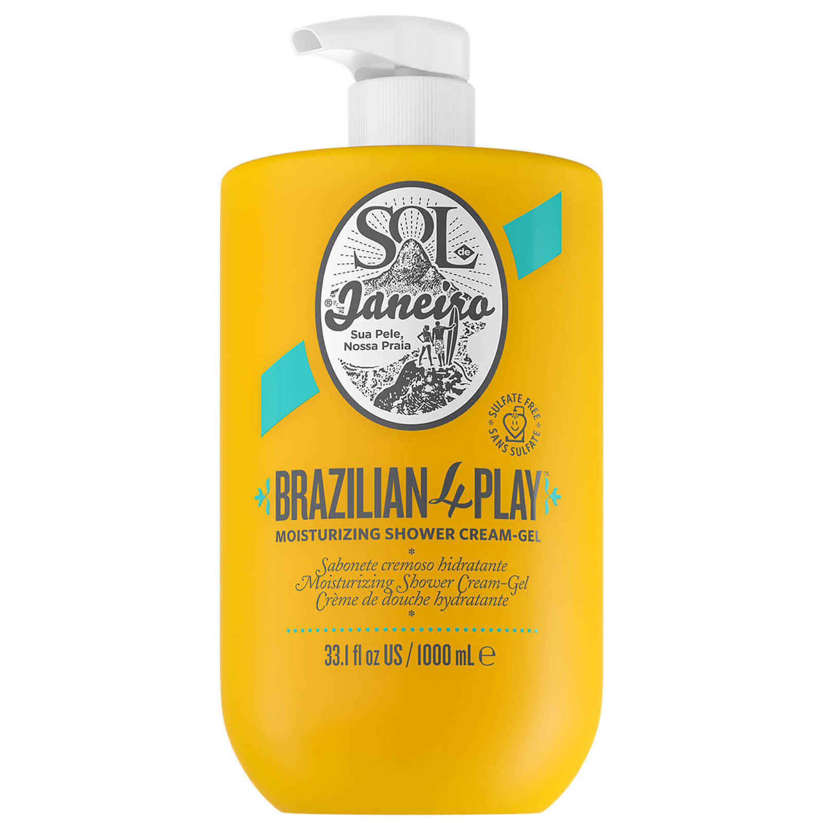 Sol de Janeiro Brazilian 4 Play Feuchtigkeitsspendendes Duschcreme-Gel 1000 ml