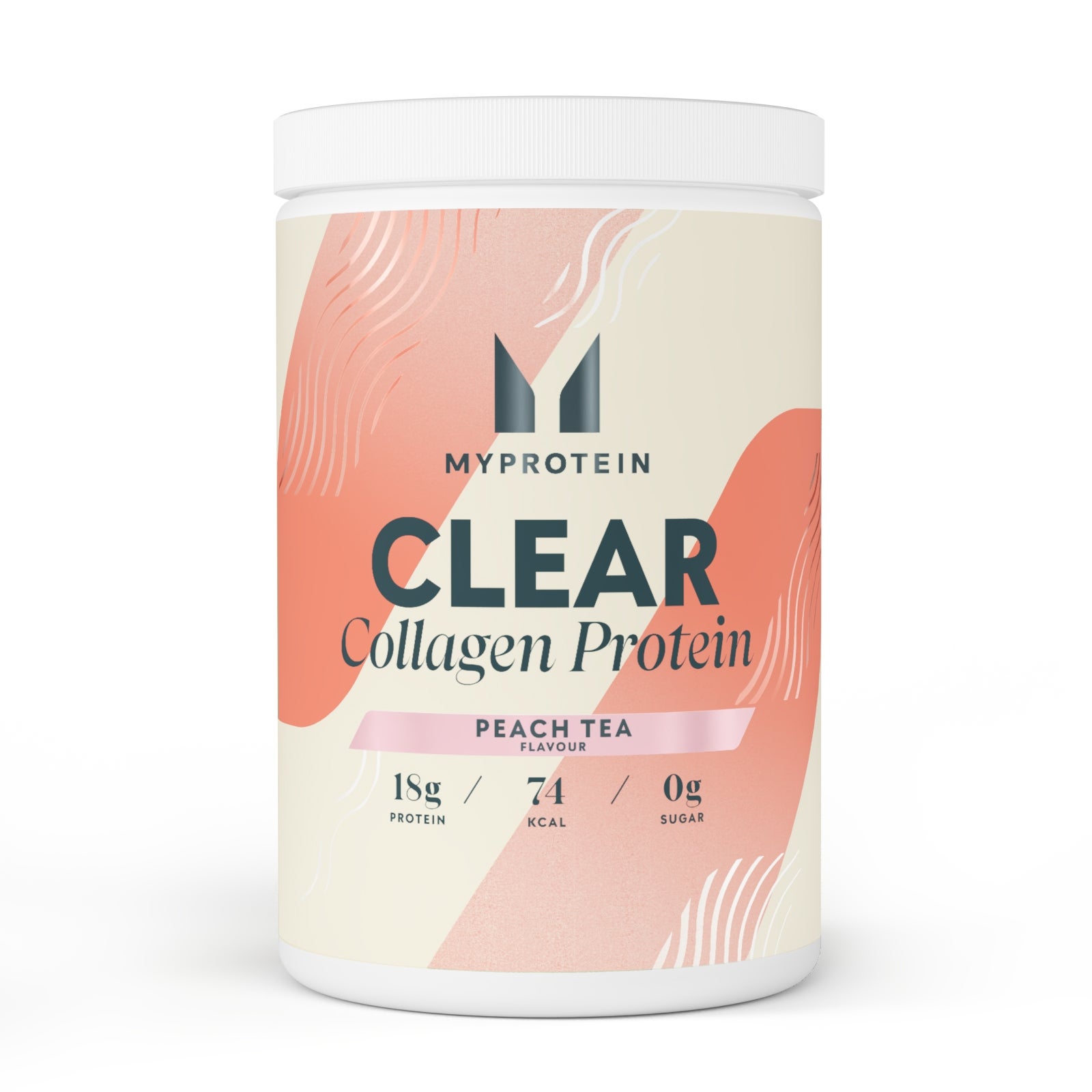 Kollagen-Proteinpulver - 630g - Pfirsichtee