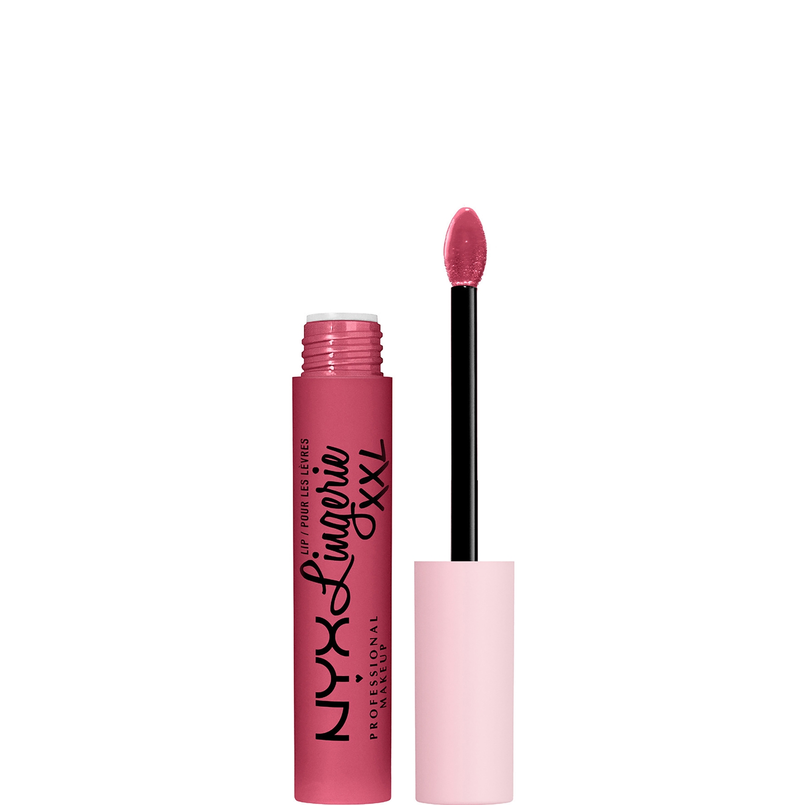 NYX Professional Makeup Lip Lingerie XXL Flüssiger Lippenstift mit langer Haltbarkeit Matt 4 ml (Verschiedene Farbtöne) - Push'd Up
