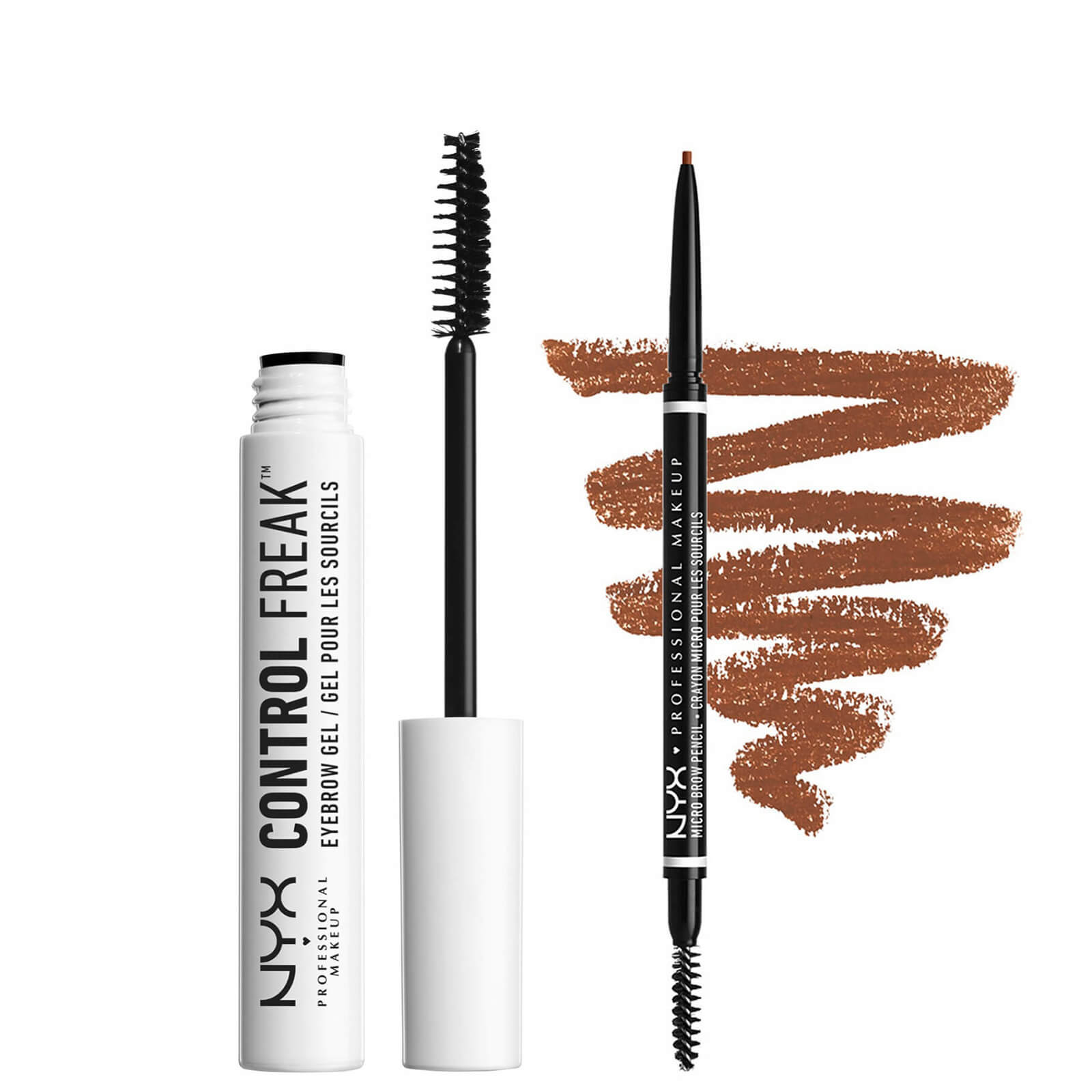 NYX Professional Makeup Tame and Define Brow Duo (verschiedene Farbtöne) - Auburn