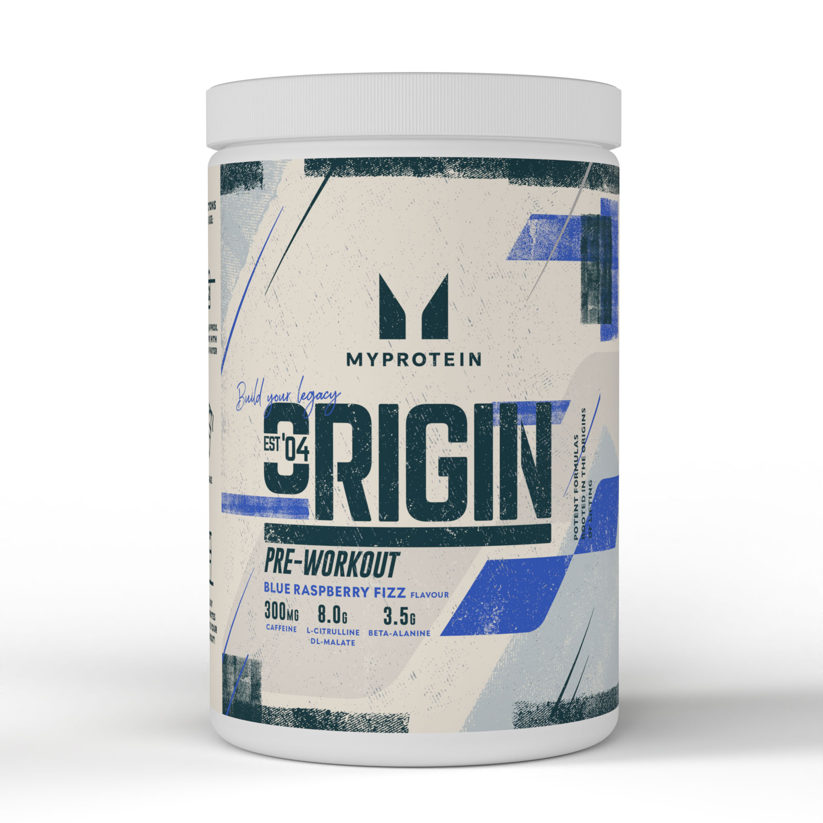 Origin Pre-Workout - 600G - 30Portionen - Blue Raspberry Fizz