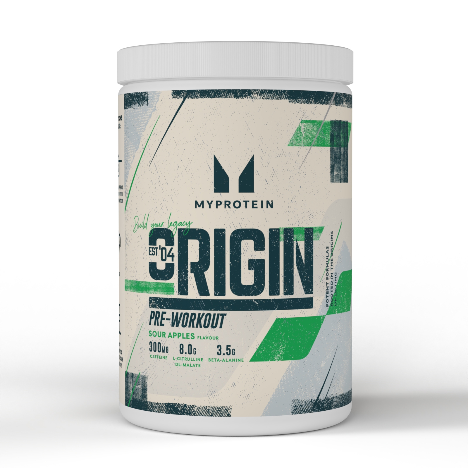 Origin Pre-Workout - 600G - 30Portionen - Sour Apples