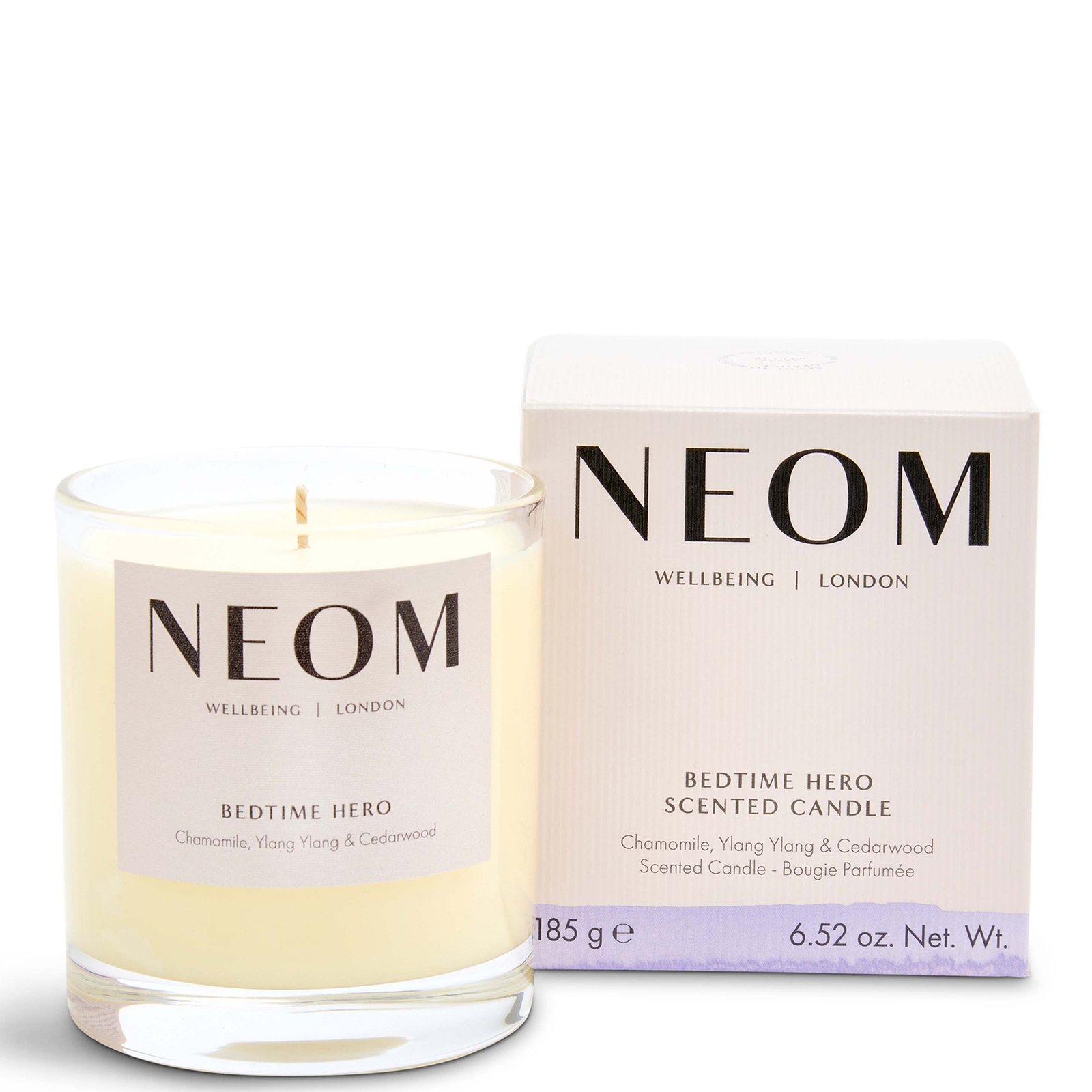 NEOM Bedtime Hero Standard-Duftkerze 185 g