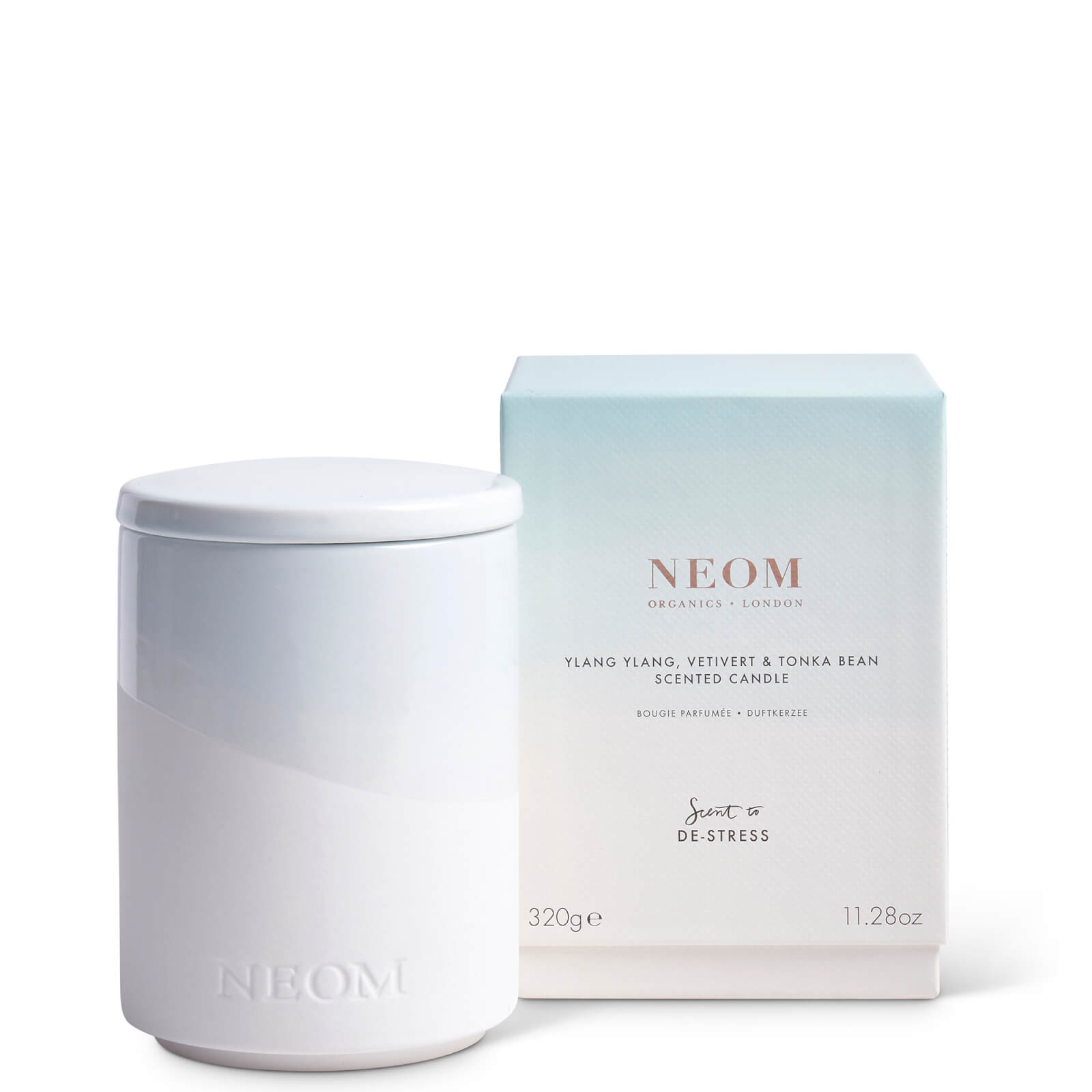 NEOM Ylang Ylang, Vetiver und Tonkabohne Duftkerze 320 g
