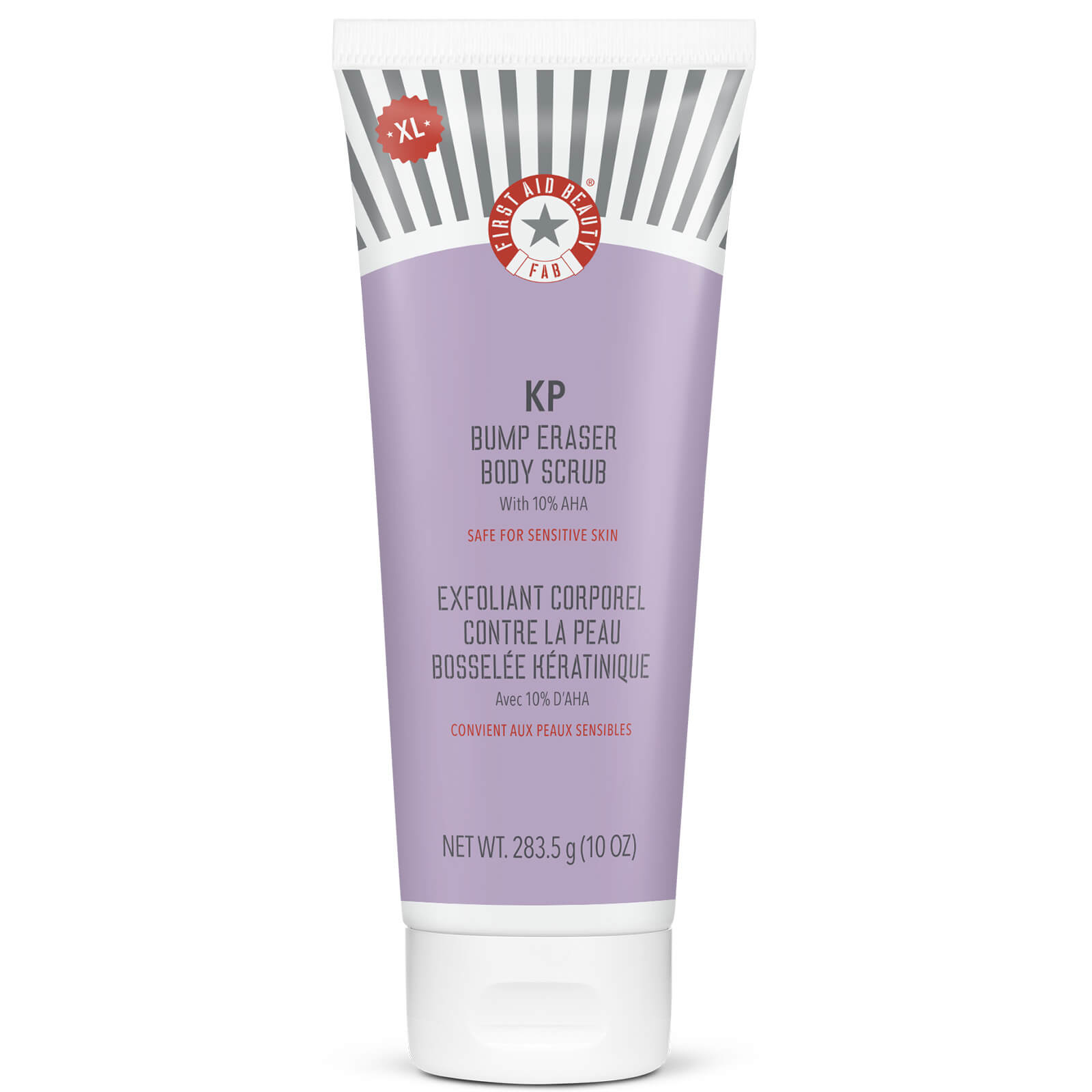 First Aid Beauty KP Bump Eraser Körperpeeling mit 10 % Alpha-Hydroxy-Säuren 283,5 g