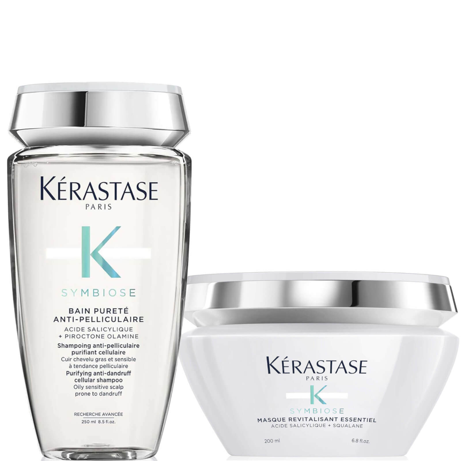 Kérastase Symbiose Anti-Dandruff Cleanse and Nourish Duo for Oily Scalps