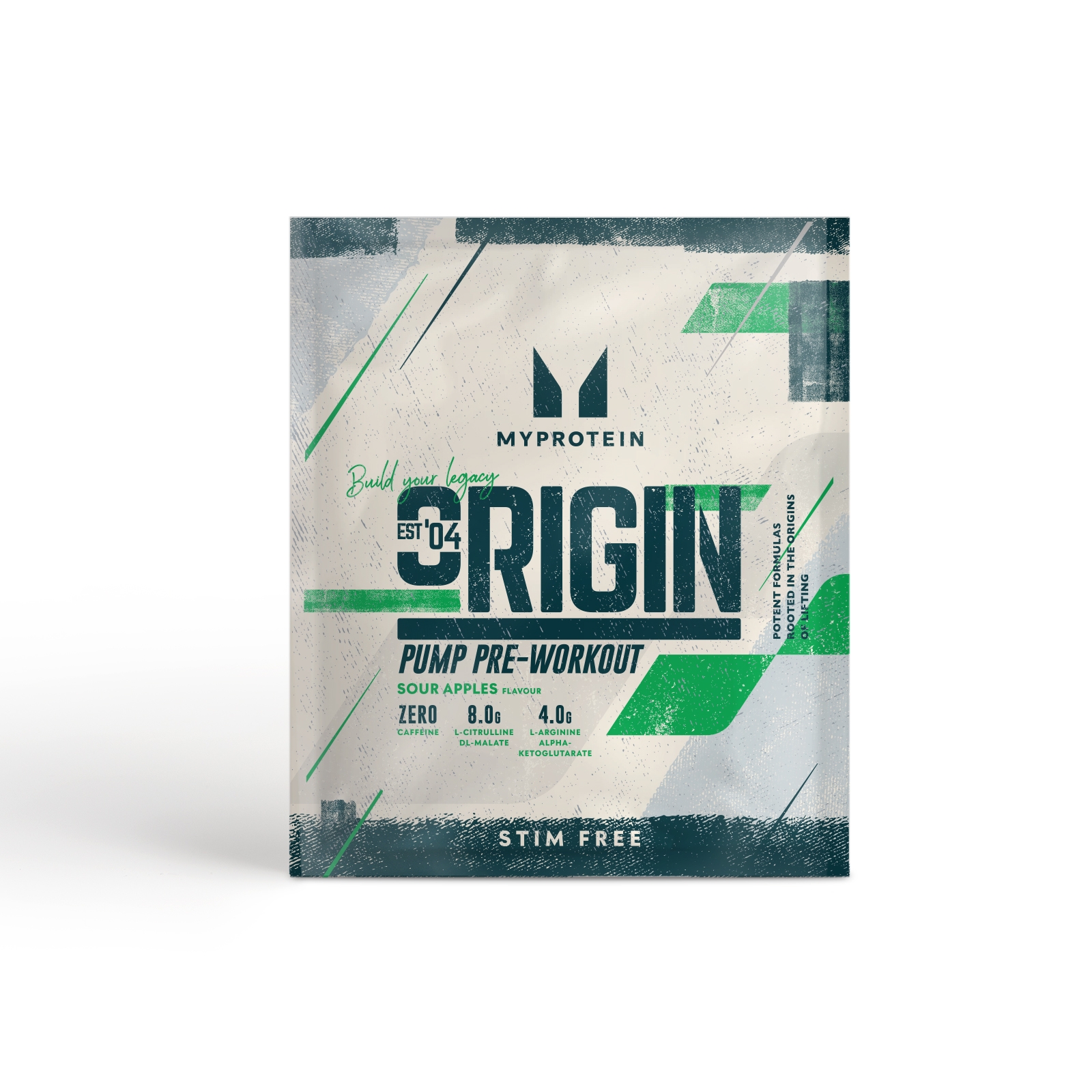Origin Stim-Free Pre-Workout (Probe) - 20g - Sour Apples