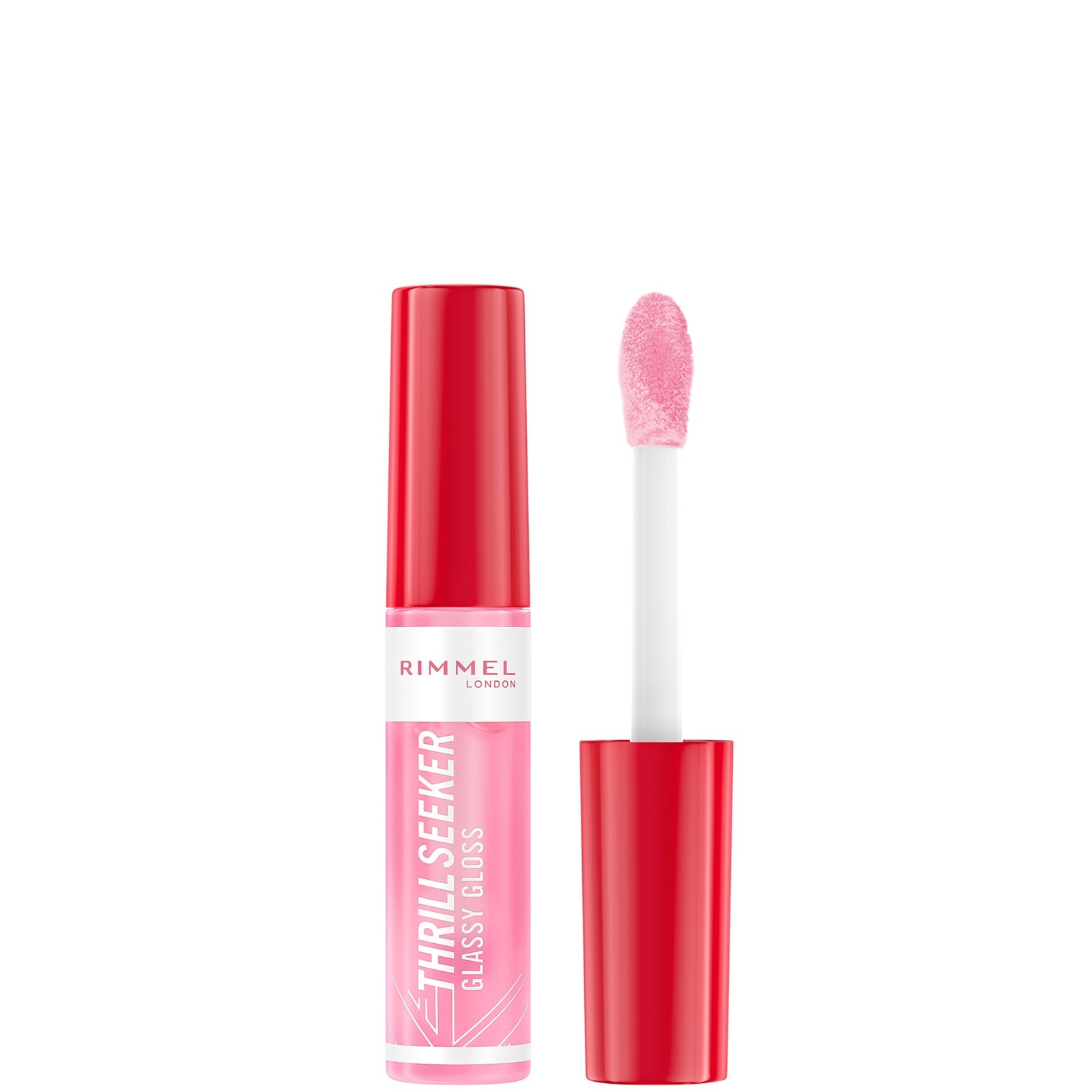 Rimmel London Thrill Seeker Glassy Lip Gloss 10ml (Various Shades) - 150 Pink Candy