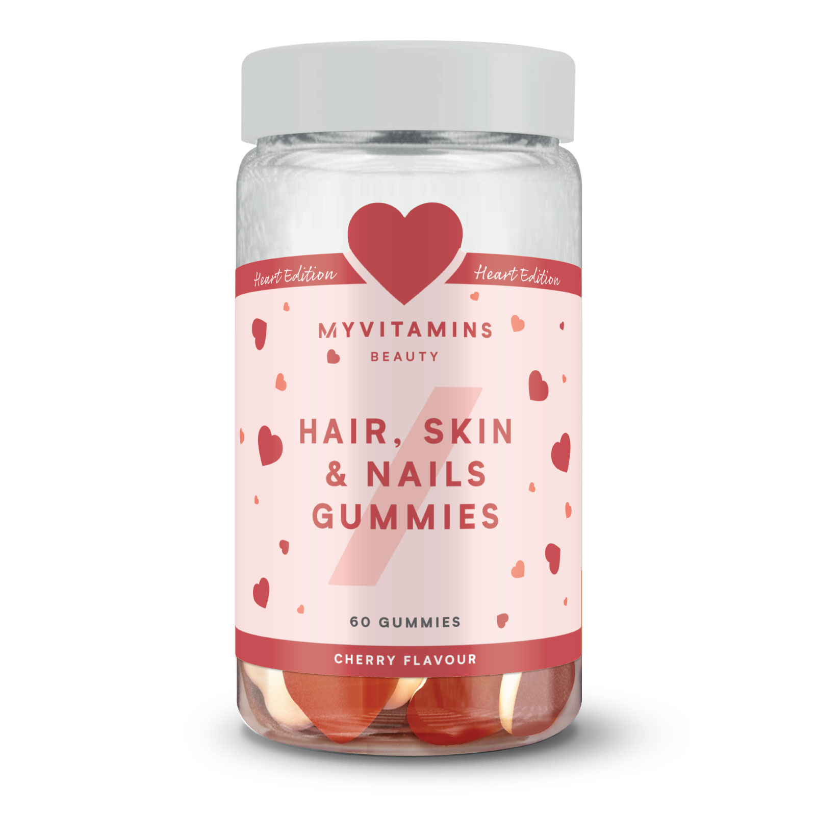 Myvitamins Hair Skin and Nails Gummies - 60Gummibärchen - Kirsche