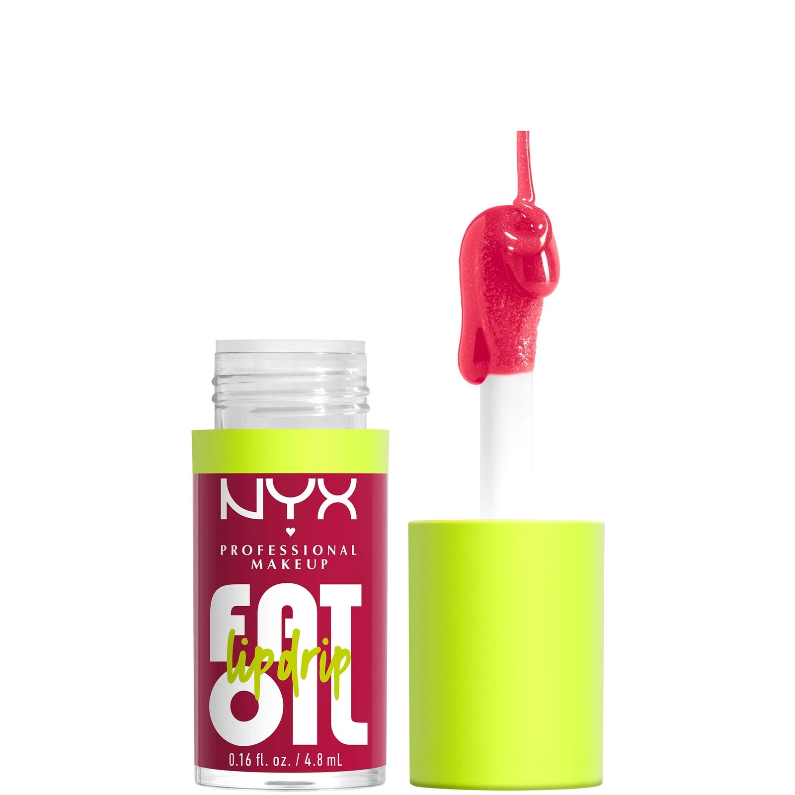 NYX Professional Makeup Fat Oil Lip Drip 12H Hydration Non-Sticky Finish Lip Gloss 4.8ml (Various Shades) - NEWSFEED