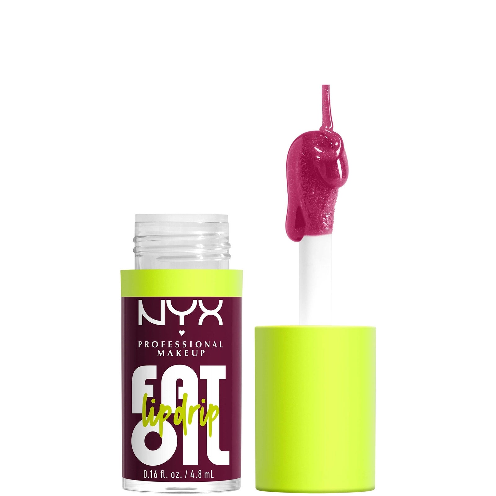 NYX Professional Makeup Fat Oil Lip Drip 12H Hydration Non-Sticky Finish Lip Gloss 4.8ml (Various Shades) - THAT'S CHIC