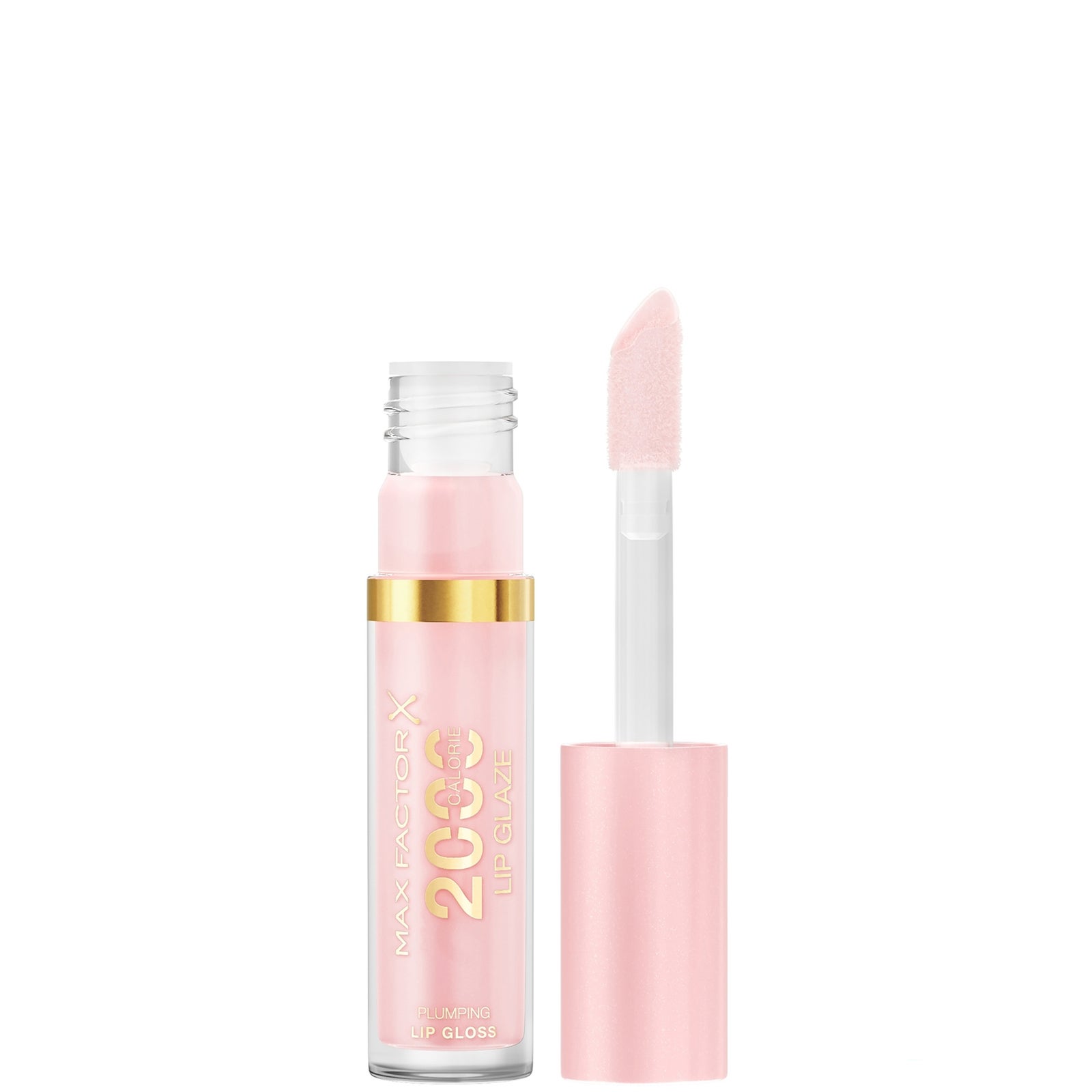 Max Factor 2000 Calorie Lip Glaze Full Shine Getönter Lipgloss 4,4 ml (Verschiedene Farbtöne) - 010 Cotton Candy