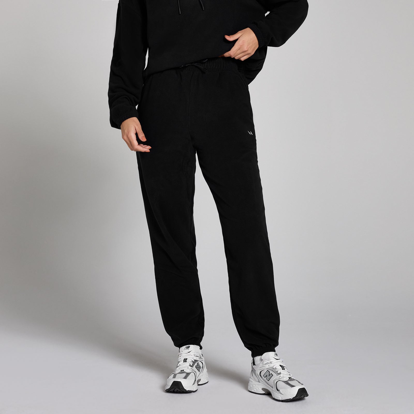 MP Damen Fleece-Jogginghosen – Schwarz - XS