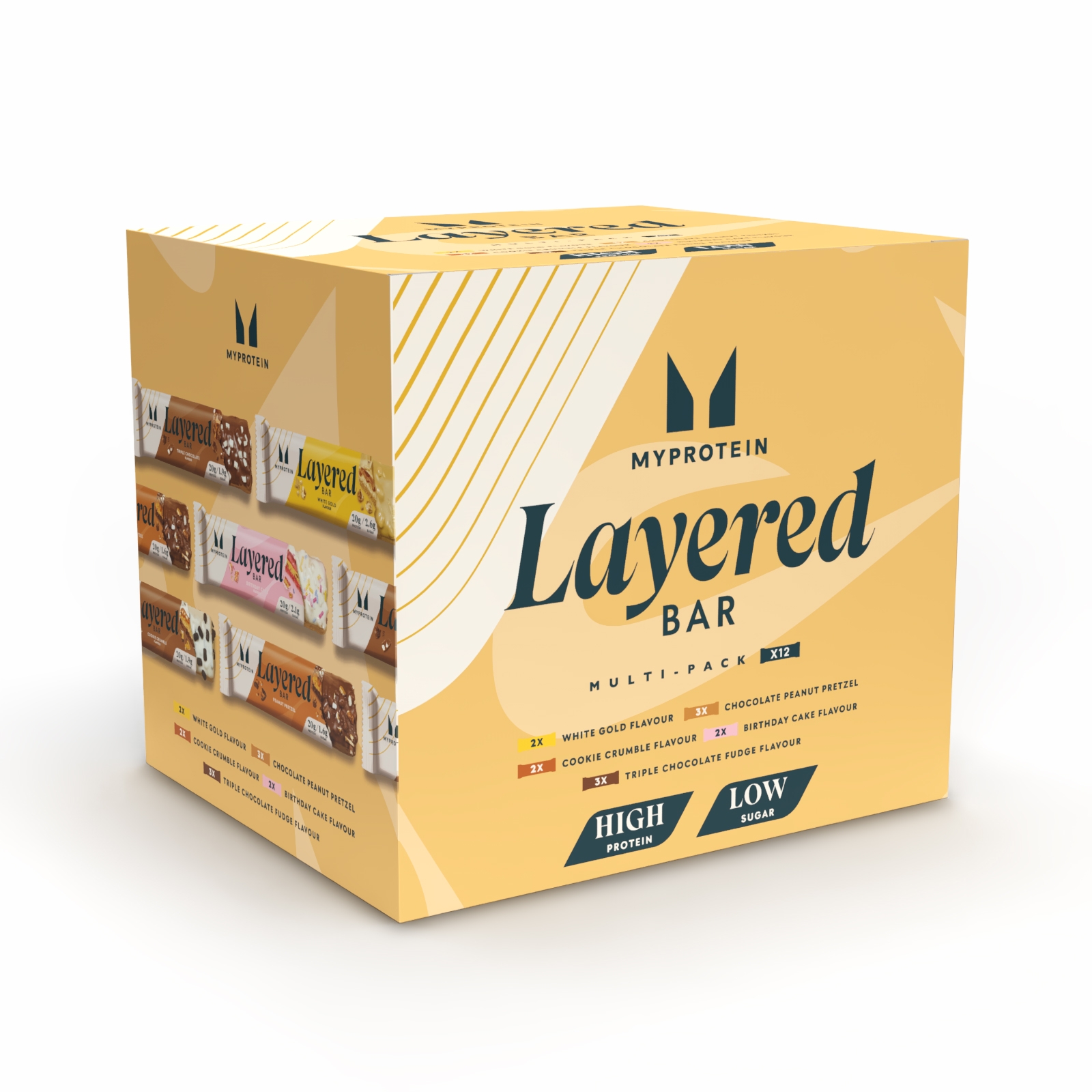 6 Layer Proteinriegel Sortenbox