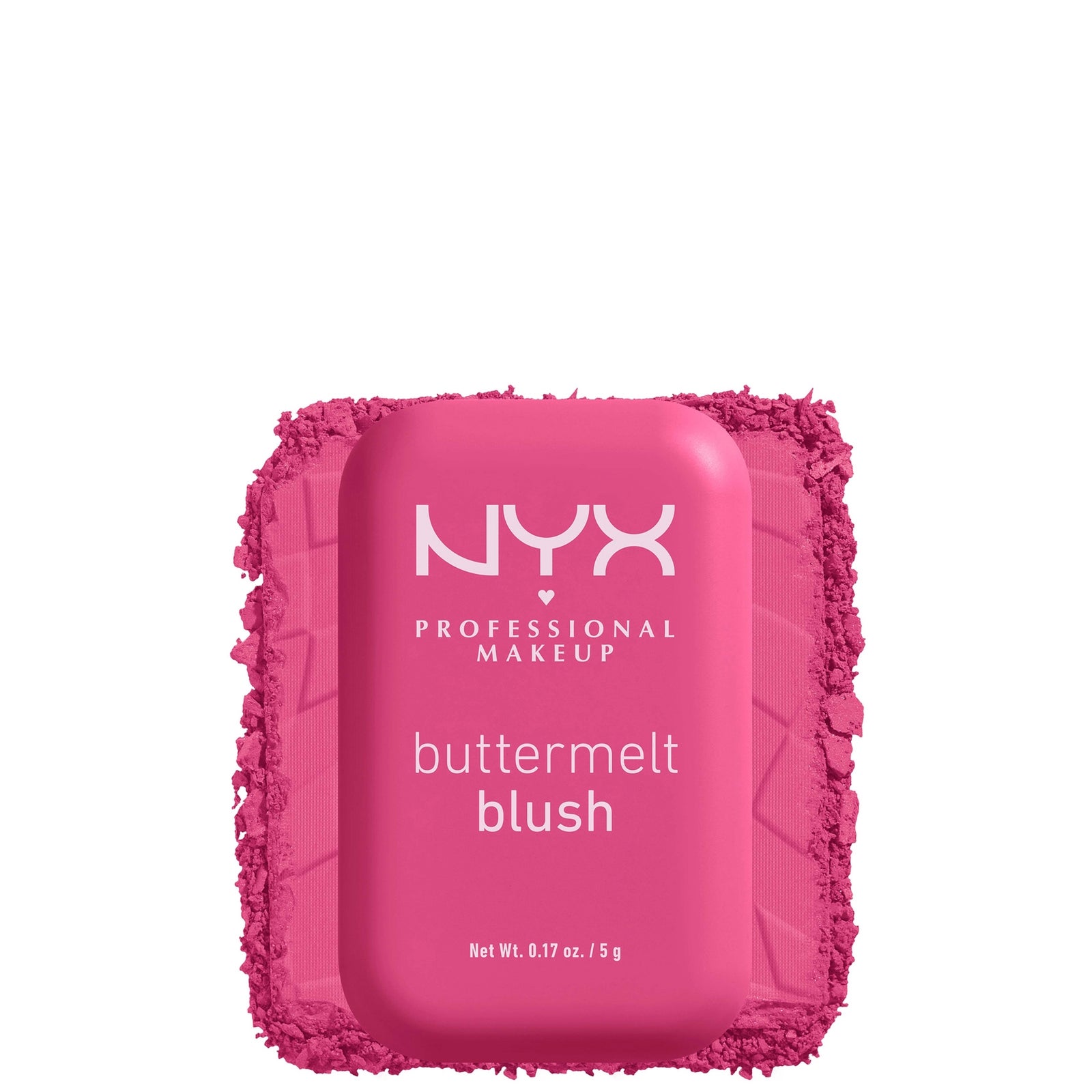 NYX Professional Makeup Buttermelt Powder Blush up to 12H Wear, Fade and Transfer Resistant (Various Shades) - Butta with Time