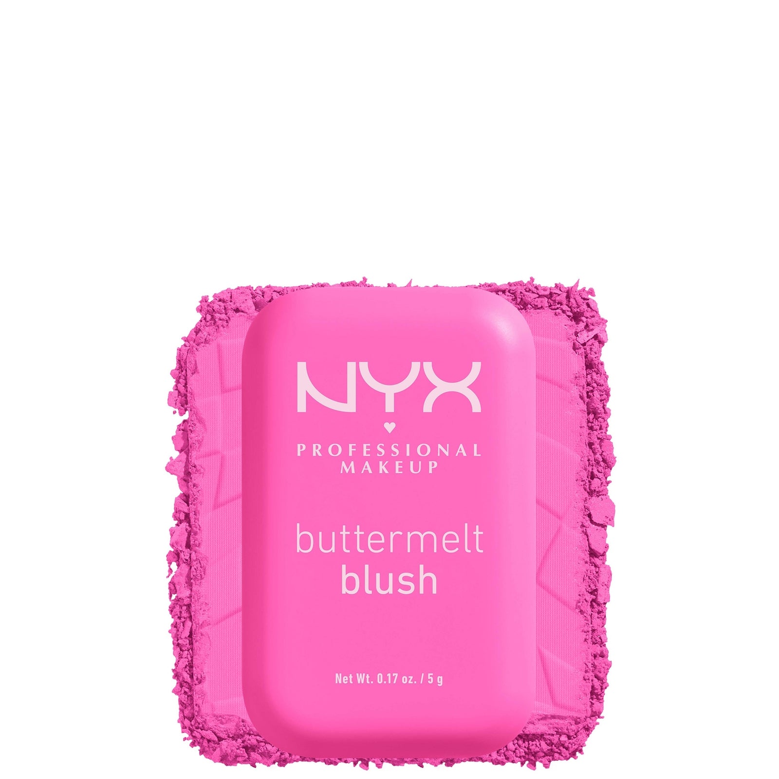 NYX Professional Makeup Buttermelt Powder Blush up to 12H Wear, Fade and Transfer Resistant (Various Shades) - My Butta Half