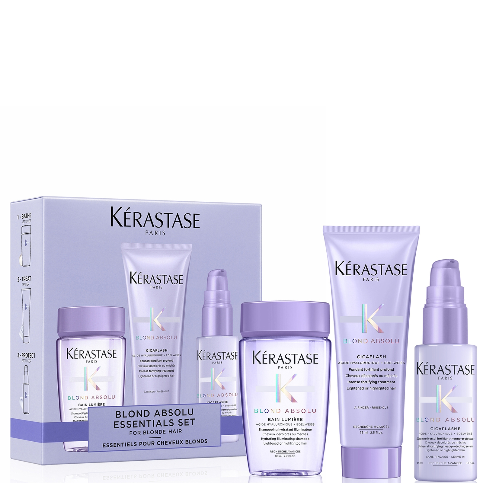 Kérastase Blond Absolu Discovery Gift Set for Blonde Hair