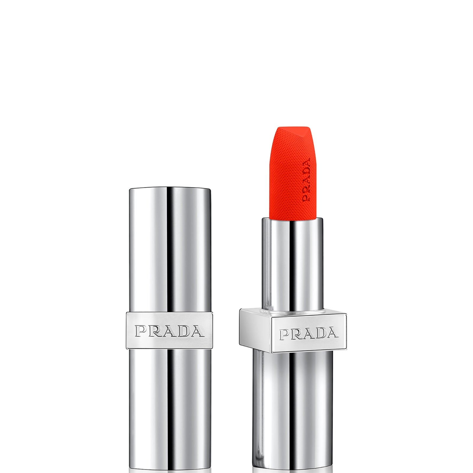 Prada Soft Matte Refillable Lipstick 3.8g (Various Shades) - O177 - Flamingo