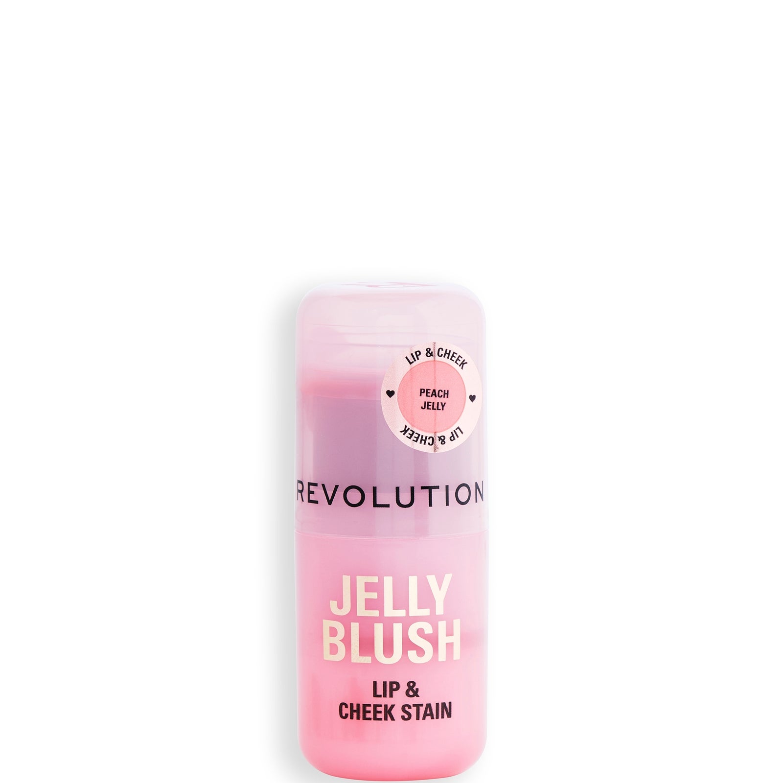 Makeup Revolution Jelly Blush Stick Lip and Cheek Stain 5.5g (Various Shades) - Peach Orange