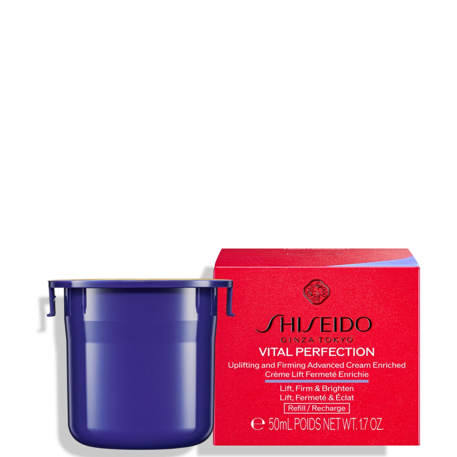Shiseido Vital Perfection Uplifting and Firming Advanced Cream Enriched Refill 50ml