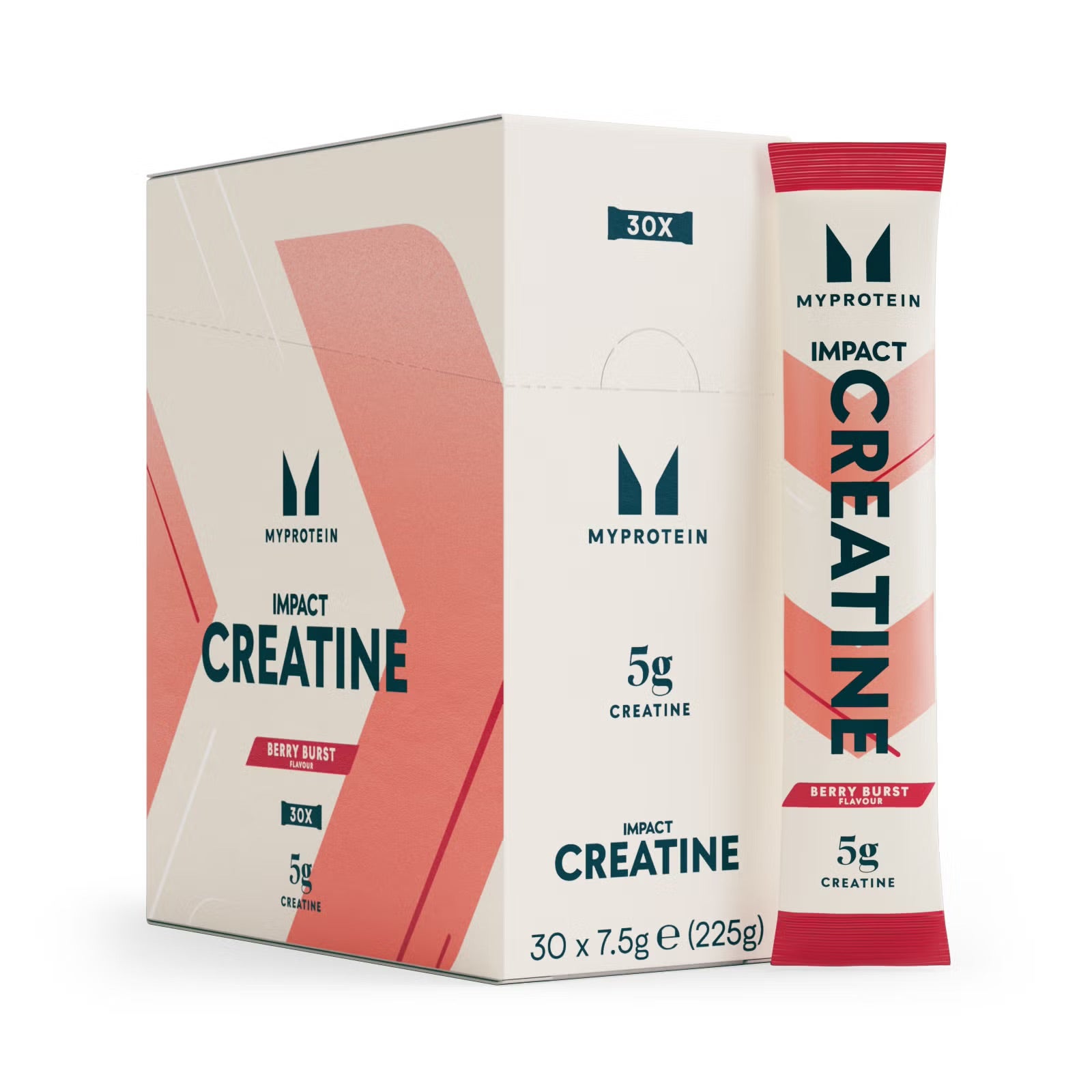 Impact Kreatin | Kreatin Sachet - 30 x 7.5g - Berry Burst