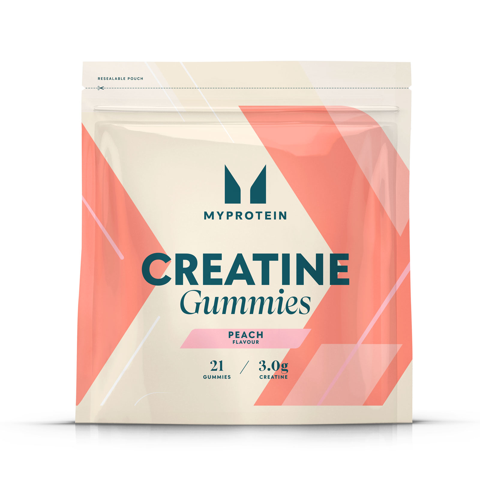 Kreatin-Fruchtgummis - 21 GUMMIES - 7Portionen - Pfirsich