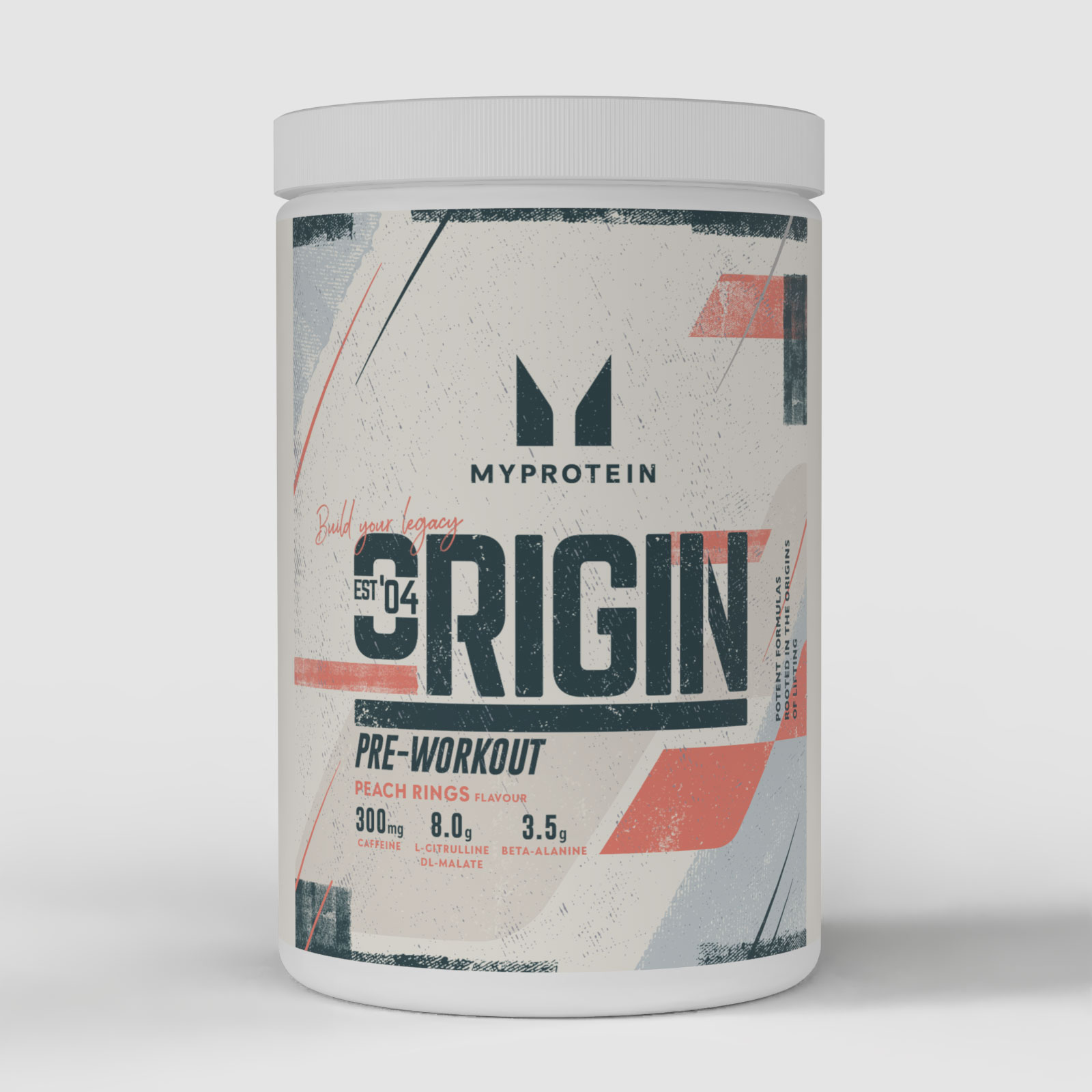 Origin Pre-Workout - 600G - 30Portionen - Peach Rings