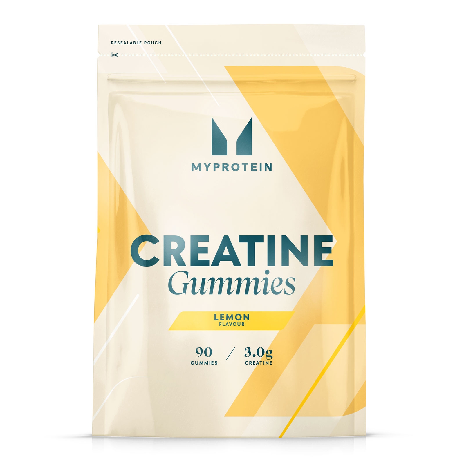 Kreatin-Fruchtgummis - 90 GUMMIES - 30Portionen - Zitrone