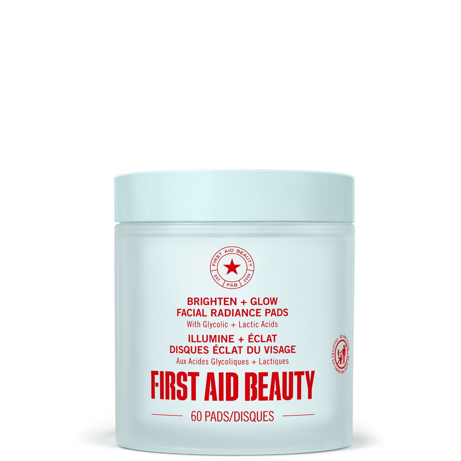 First Aid Beauty Brighten + Glow Facial Radiance Pads (60 count)