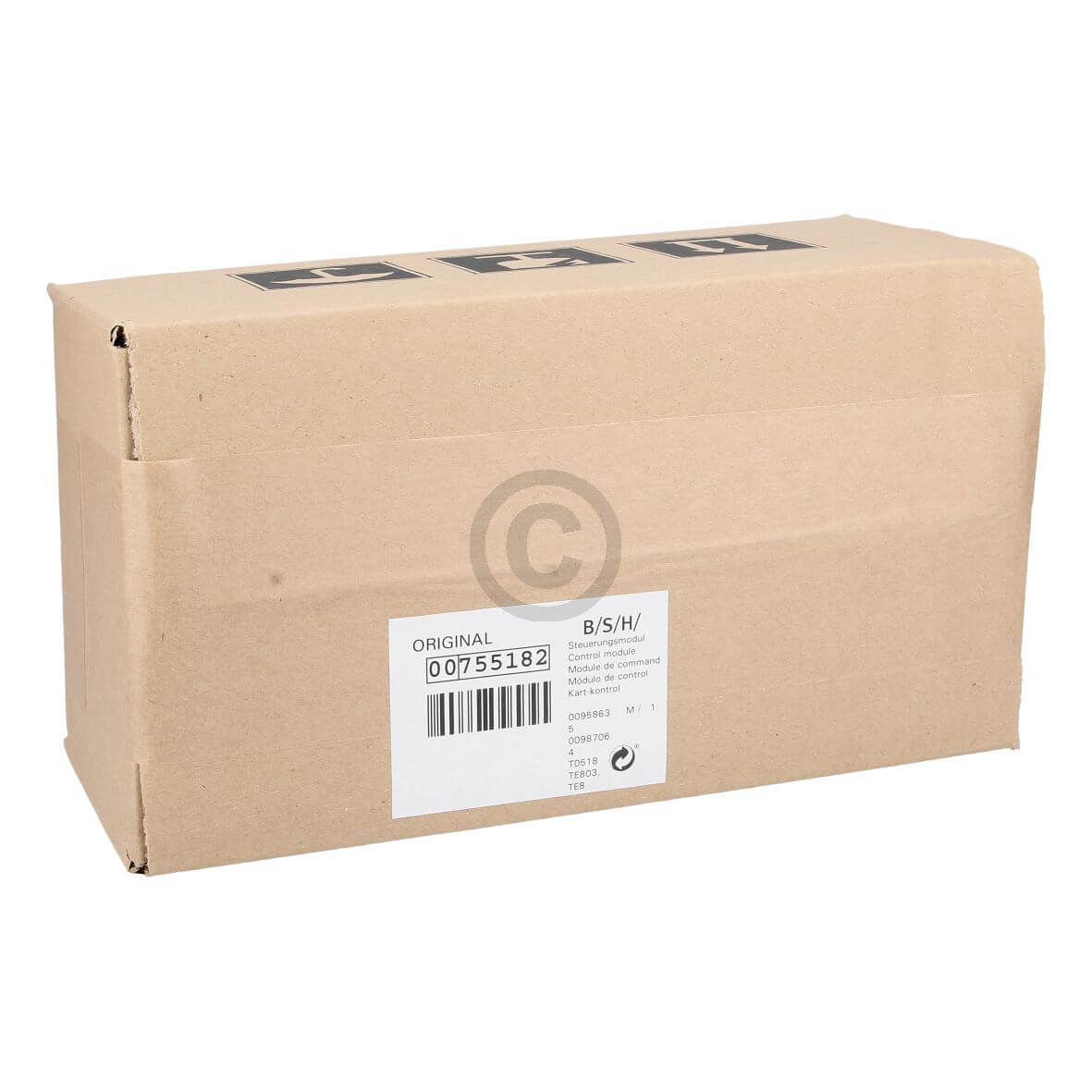 Steuerungsmodul Hauptplatine komplett TE8 LCD (BD-00755182)