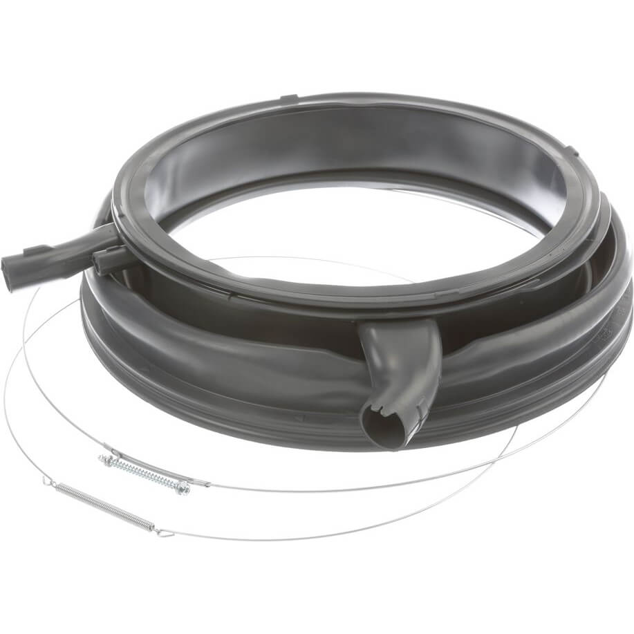 Fenstermanschette anthr  mit Beleuchtungsstutzen Fettbest?ndig / Silikon mit Beleuchtung 23000480 (BD-20002389)