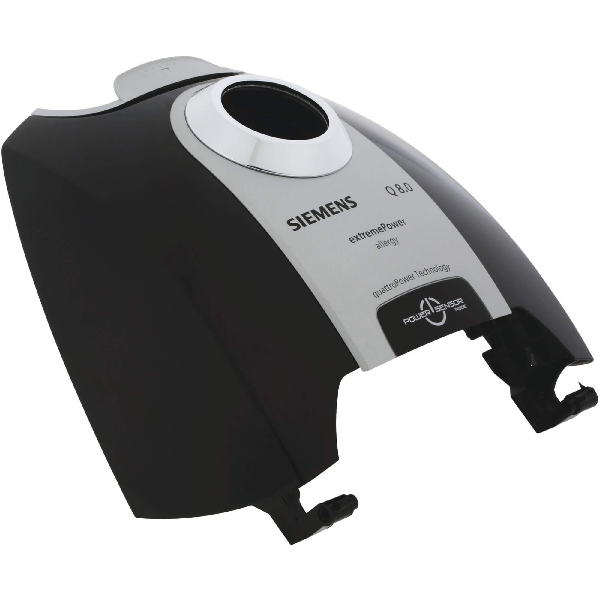 Deckel vollst?ndig auto  schwarz, SIEMENS Q 8 0 extremePower allergy (BD-11004349)