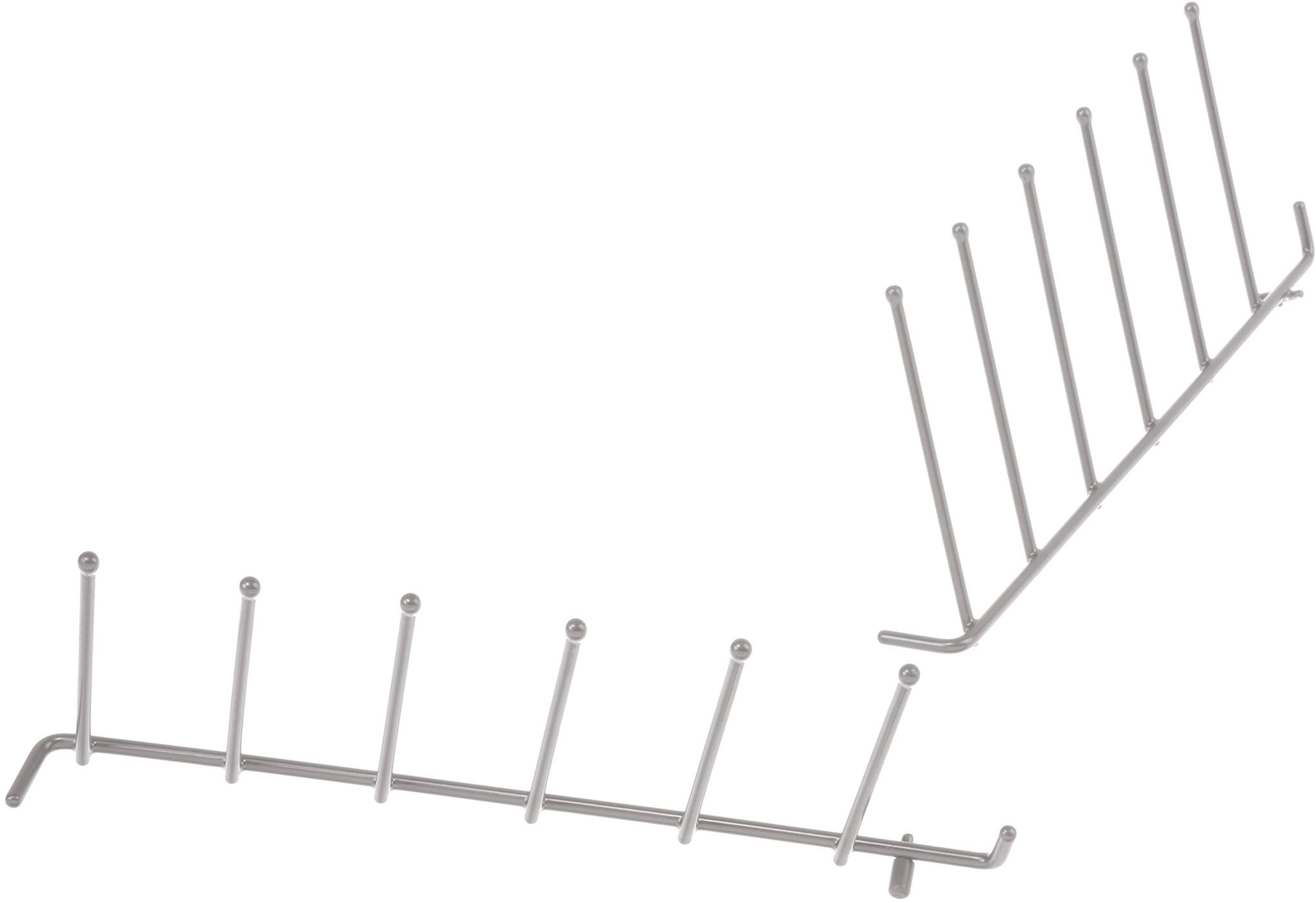 Klappstachel Set f?r Oberkorb, links hinten, silber  Klappstachel Set f?r Oberkorb, links hinten, silber (BD-12024937)