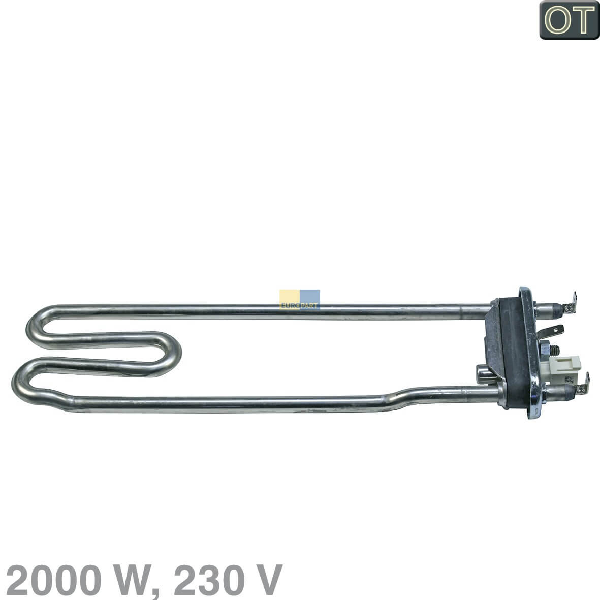 Heizelement BSH 00655855 IRCA 2346364R mit Sensor f?r Waschmaschine Toplader (BD-00655855)