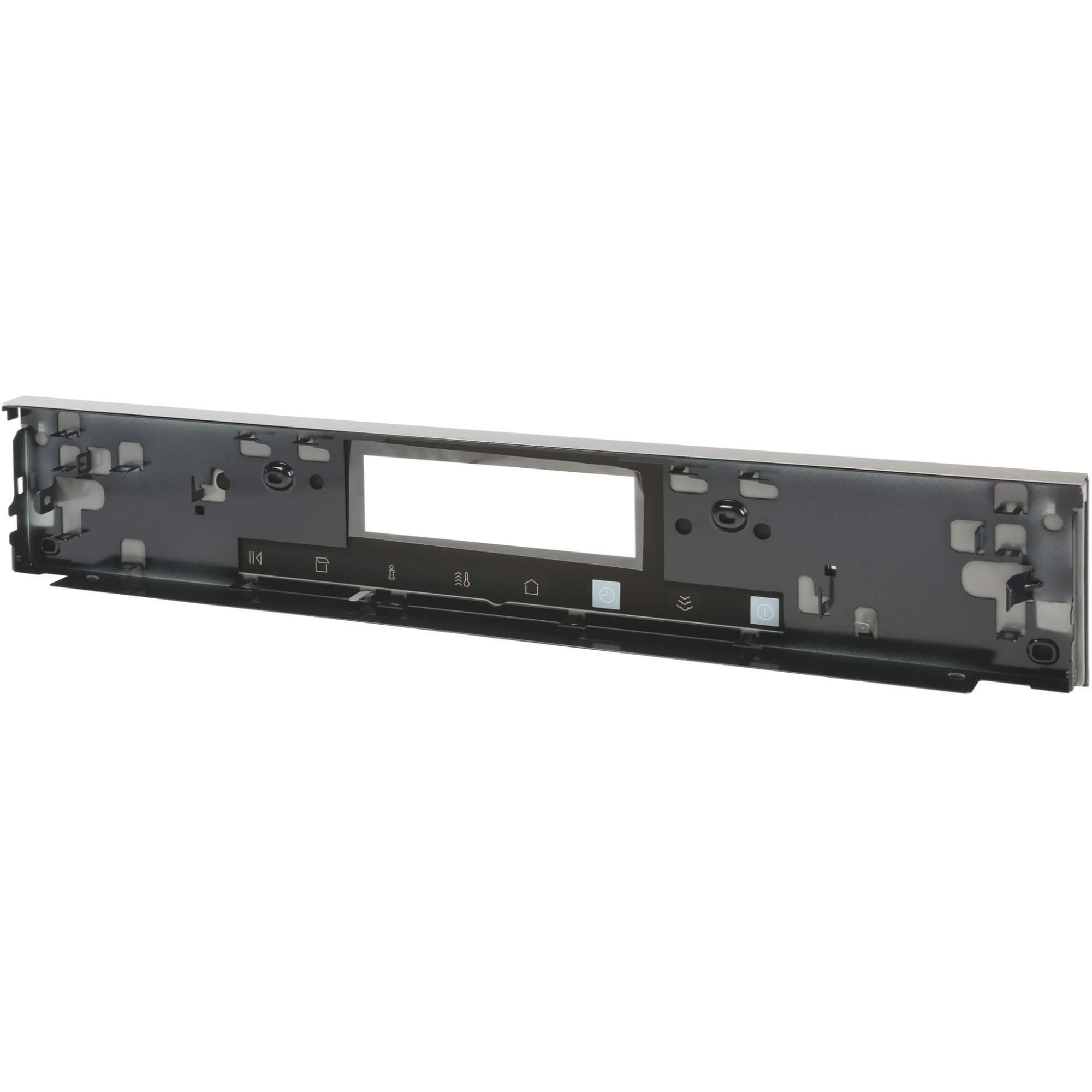 Bedienblende Edelstahl/PMMA/schwarz Steam (BD-11003676)