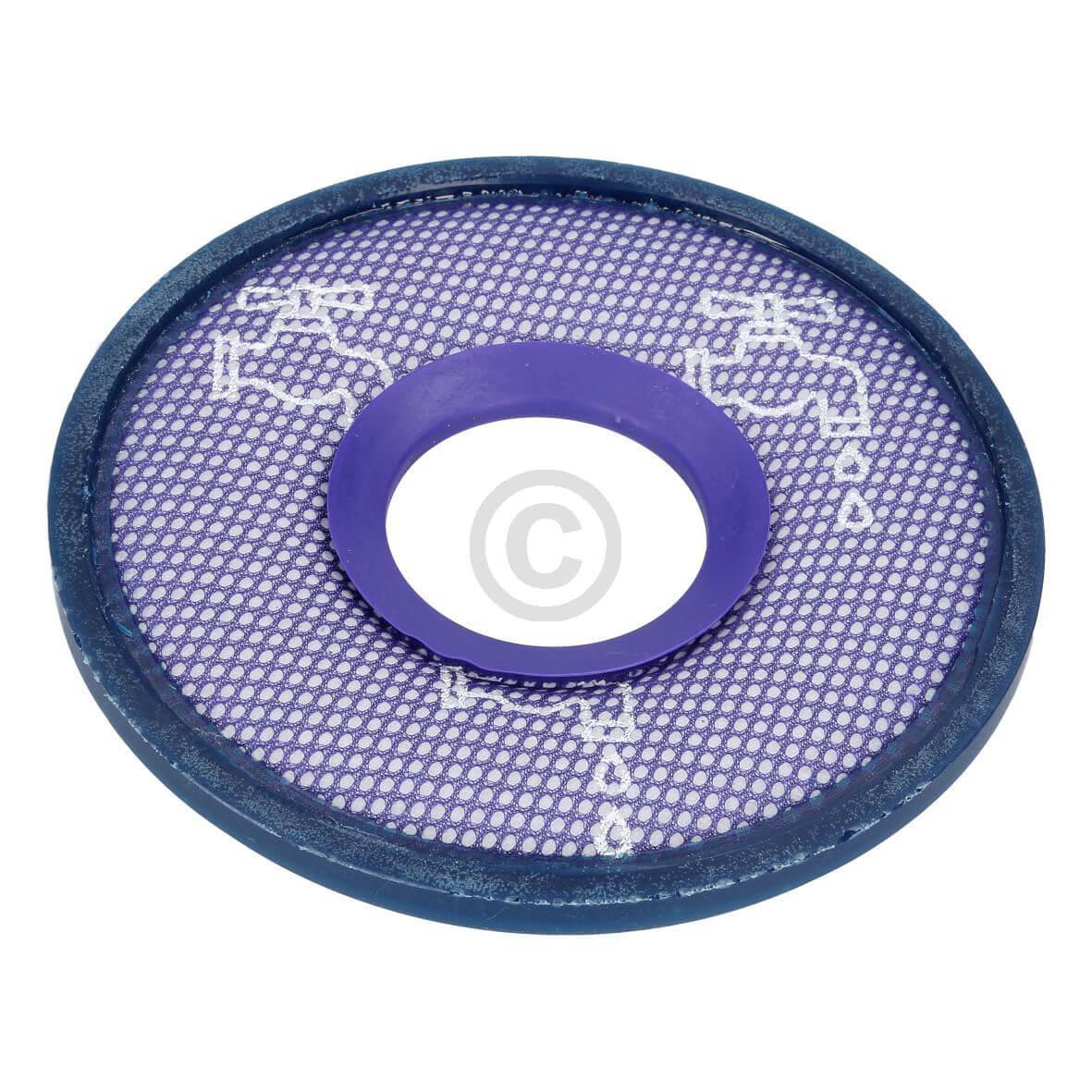 Motorschutzfilter wie Dyson 919779-01 rund 145mm? f?r Staubsauger (KD-10038140)