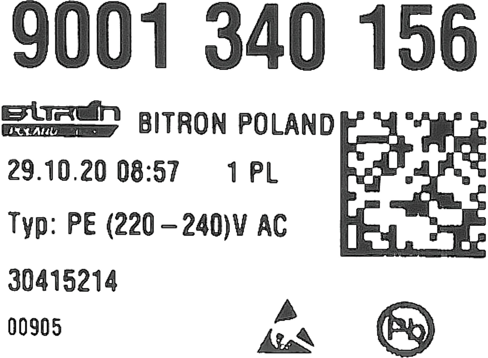 Leistungsmodul programmiert Codierung der Ger?tedaten f?r HomeConnect mit KD-Software iService erforderlich. (BD-12014540)