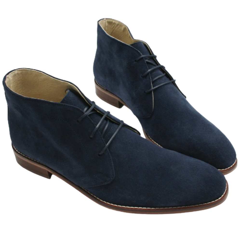 355-Herren Stiefelette blau - 43