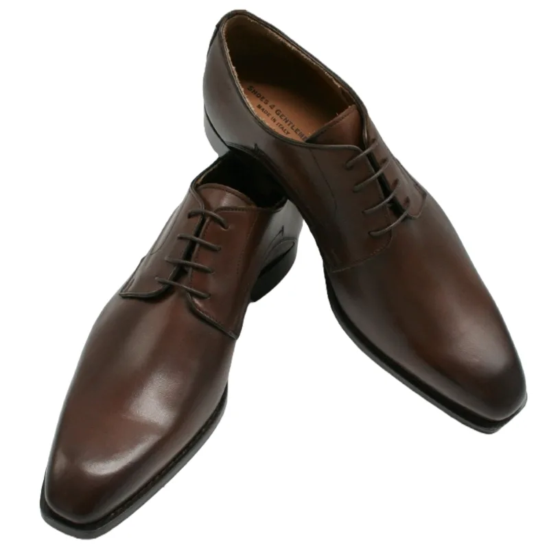 Derby smart italienisch in Tabak (120) - 46