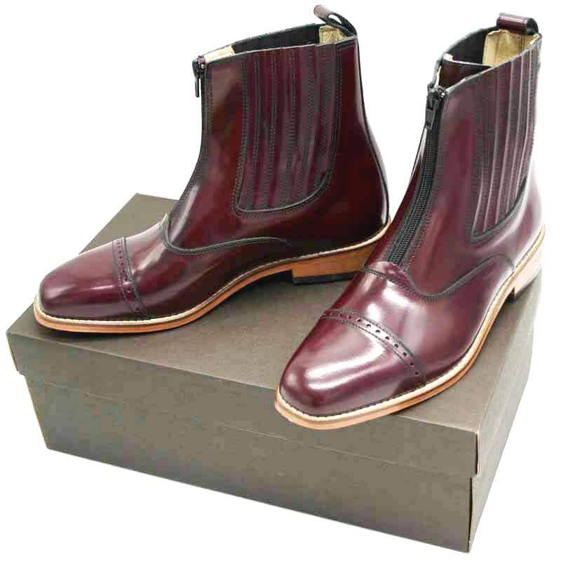 441-Stiefeletten Bordeaux - 37