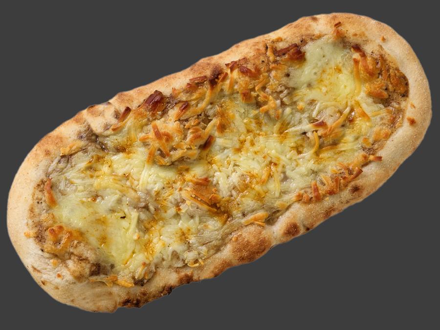 Johanns Pizza Mozzarella 'aufgetrüffelt'